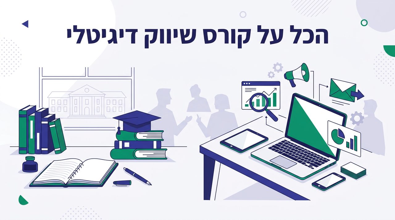 הכל על קורס שיווק דיגיטלי
